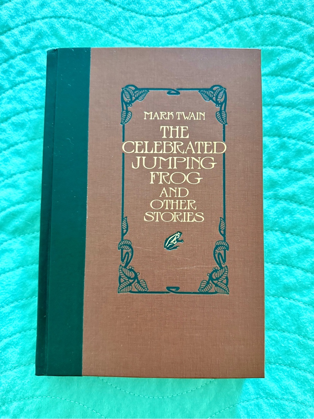📚1992 Vintage Readers Digest Hardcover The Celebrated Jumping Frog by Mark Twain